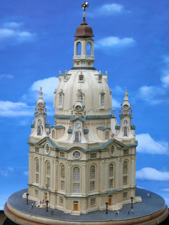 Modell der Frauenkirche